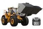 BULDOŻER ZDALNIE STEROWANY KOPARKA VOLVO L260H SKALA 1:16 DOUBLEE E592-003