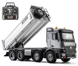 WYWROTKA ZDALNIE STEROWANA H-TOYS 1563 PRO METALOWA DWIE OSIE SKRĘTNE 1:14