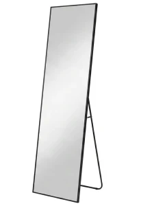 LUSTRO 150x40 CM STOJĄCE / WISZĄCE W METALOWEJ WĄSKIEJ RAMIE ARVENTA STYLE