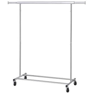 METALOWY WIESZAK NA UBRANIA 90 KG NOŚNOŚCI 160x132 CM ARVENTA STYLE CZARNY